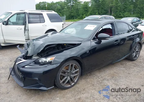 2016 Lexus Is 350 z USA, uszkodzony, nr VIN JTHCE1D28G5011016